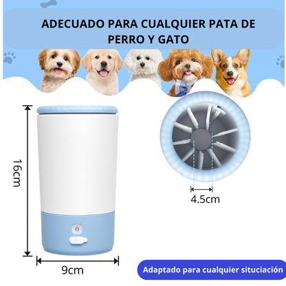 LimpiaPatas Eléctrico para Mascotas